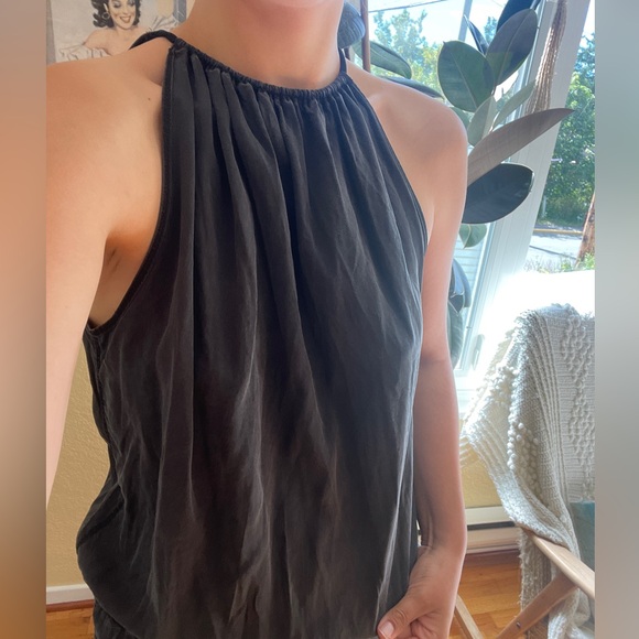 Lululemon Dark Grey HEAT THE STREET Open Back Romper Onesie - Picture 15 of 17